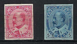 CANADA Ca.1898-1903: Les Y&T 79a-80a Obl. Forte Cote - Used Stamps