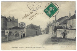 MANDRES (94) - La Rue De Brie - Entrée Du Pays - Ed. R. Thibault, Mandres - Mandres Les Roses