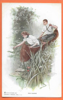 Harrison Fisher -  Couples - The Canoe - Fisher, Harrison