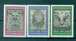 Luxembourg 1992 - Y & T N. 1249/51 - Détails Architecturaux (Michel N. 1299/1301) - Nuovi