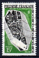 Polynésie - 1967  - Pagaie  - N° 53   - Oblit - Used - Gebraucht