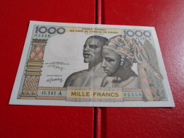 1000 Francs Côte D'ivoire 1965 Spl/au 02358 - Other - Africa