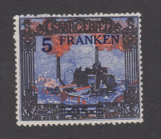 NEU - Saargebiet - Michel Nr. 83 Mit Plattenfehler V - Postfrisch Mit Falzrest - Used Stamps