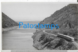 226708 ARGENTINA CORDOBA EMBALSE DEL DIQUE SAN ROQUE TREN TRAIN POSTAL POSTCARD - Argentinien