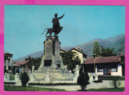 310742 / Bulgaria - Karlovo - The Vasil Levski  (revolutionary) Monument Stands In Vasil Levski Square Animal Lion PC  - Bulgarie