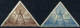 España - Beneficencia 1938 (edifil 19/20) - Beneficiencia (Sellos De)