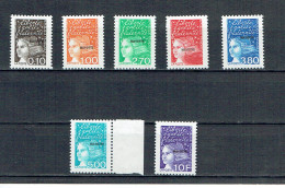 Mayotte 62 à 68 Marianne Du 14 Juillet Série - Unused Stamps