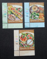 Malaysia Festival Food Kadazandusun Dayak 2017 Festive Cuisine Foods Soup Cake Biscuit (stamp Plate) MNH - Malasia (1964-...)