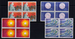 K0006 ZAMBIA 2006, SG 1011-14 75th Anniv Franciscans In Zambia, MNH Blocks Of 4 - Zambia (1965-...)