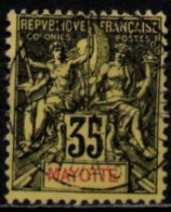 MAYOTTE 1900-7 O - Usati