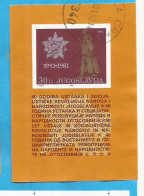 24---1  1981      JUGOSLAVIJA JUGOSLAWIEN  TITO  40 JAHRE AUFSTAND DEHKMAL   USED - Used Stamps