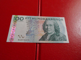 Billet De 100 Kronor Suede 2001 Neuf 8420154070 - Suecia