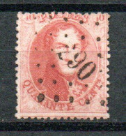 16B Gestempeld PT 290 PATURAGES - COBA 30 Euro - 1863-1864 Medaillen (13/16)