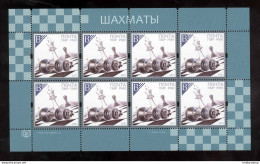 Label Transnistria 2023 Chess Sheet**MNH - Viñetas De Fantasía