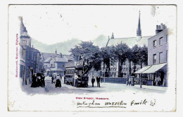 HIGH STREET - HIGHGATE - Beautiful Animation & Tram - Circulated In 1907 - Shuttleworth, Stationer, Highgate - 2 Scans - London Suburbs