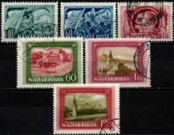 HONGRIE 1951-2 O - Used Stamps