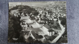 CPSM FORBACH MOSELLE 57 VUE AERIENNE EN 1 ER PLAN LE NOUVEAU LYCEE MIXTE ED COMBIER 1959 TIMBRE ARRACHE - Forbach