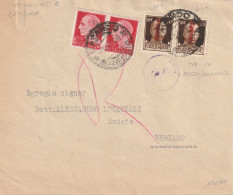 LETTERA 1944 RSI 2X20+2X30 SS TIR VERONA CENSURA (YK742 - Storia Postale
