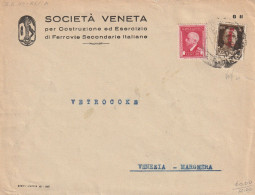 LETTERA 1944 RSI C.30 SS+MDB 20 FIRMA PERITO (YK600 - Marcofilie