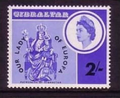 100 X GIBRALTAR MI-NR. 184 POSTFRISCH MITLÄUFER 1966 UNSERE LIEBE FRAU VON EUROPA - Gibilterra