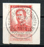 118 Op Fragment Gestempeld PAQUEBOTS - PAKETBOOTEN OOSTENDE - DOVER - 1912 Pellens