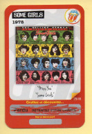 Carte Rolling Stones N° 29/46 / SOME GIRLS 1978 (Modèle Perdant) Carrefour Market / Année 2012 - Altri & Non Classificati