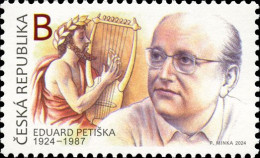 ** 1261 Czech Republic E. Petiska 2024 - Unused Stamps