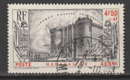 Madagascar Poste Aérienne N° 15 Révolution Française - Airmail