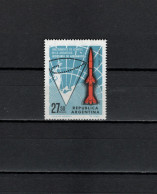 Argentina 1966 Space, Rocket Start In Antarctica Stamp MNH - Südamerika