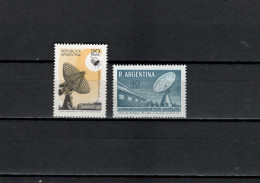 Argentina 1969 Space, Satellites Set Of 2 MNH - América Del Sur