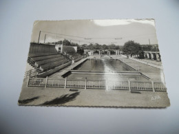 DEP 81 TARN CARTE EN N/BL GAUFRE DE 1965 CARMAUX LA PISCINE DE CANDOU EDIT  APA POUX //////BE - Carmaux