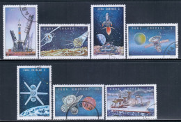 Cuba 1973 Mi# 1864-1870 Used - Soviet Space Program - North  America