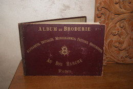 Album De Broderie (Au Bon Marché / Paris) - Moda