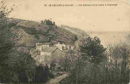 44 - Le Cellier - Les Coteaux Et La Loire à Clermont - Oblitération Ronde De 1932 - Etat Pli Visible - CPA - Voir Scans  - Le Cellier