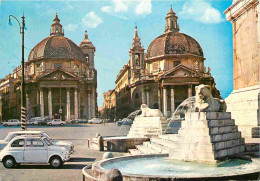 Automobiles - Roma - Piazza Del Popolo - CPM - Voir Scans Recto-Verso - PKW