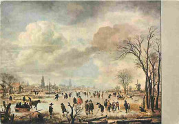 Art - Peinture - Aert Van Der Neer - Scène D'hiver - CPM - Voir Scans Recto-Verso - Pintura & Cuadros