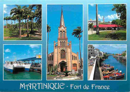 Martinique - Fort De France - Multivues - Bateaux - CPM - Voir Scans Recto-Verso - Fort De France