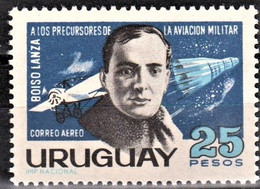 Uruguay 1966 Mnh - Boiso Lanza Aviador Precursor Aviacion Militar Aviation Planes Plane  - Yvert Air Mail A291 - Uruguay