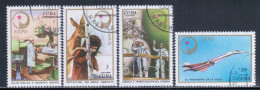 Cuba 1976 Mi# 2150-2153 Used - EXPO '76, USSR / Health, Fauna, Space, Supersonic Jet - Used Stamps