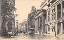 Canada - MONTREAL - Rue St-Jacques, Tramway 501 - Ed. ND Phot. Neurdein 54 - Montreal