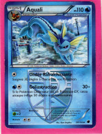 Carte Pokemon Francaise 2013 Noir Et Blanc Glaciation Plasma 20/116 Aquali 110pv Bon Etat - Negro Y Blanco