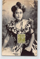 Samoa - Native Woman - REAL PHOTO - Publ. Tattersall Studio  - Samoa