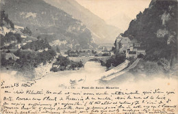 SAINT MAURICE (VS) Le Pont - Ed. Jullien J.J. 181 - Saint-Maurice