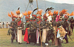 Papua New Guinea - Sing Sing At Wau - Tribal Dance - Publ. Papuan Prints 43670 - Papua Nueva Guinea