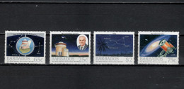 Barbados 1988 Space Halley-Bayley Observatory Set Of 4 MNH - Noord-Amerika