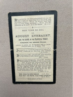 EVERAERT August °JABBEKE 1860 +(HANSBEKE) 1905 - CLICTEUR - PERQUY - Décès