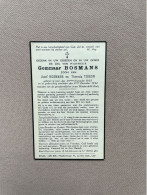 BOSMANS Gommaar °LIER 1925 +LIER 1944 - TISSON - Décès