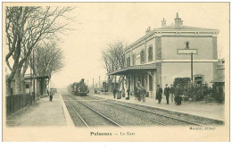 45  . N°37760.puiseaux. La Gare.train - Puiseaux