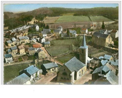 48.AUMONT-AUBRAC.L'EGLISE .CPSM - Aumont Aubrac