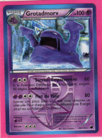 Carte Pokemon Francaise 2013 Noir Et Blanc Glaciation Plasma 46/116 Grotadmorv 100pv Neuve - Noir & Blanc